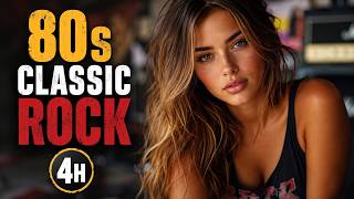 Ultimate 80s Classic Rock Mix 🎸 4 Hours of Epic Rock Anthems & Ballads