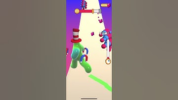 Blob runner 3d new iOS game play #390 #shorts