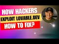 How Hackers Could Exploit Your AI Lovable Site (and How to Stop Them)