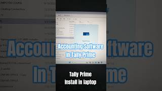 Tally Prime Install In Computer #computer #tally #acounting #acount #viral #shorts #shoetsvideo