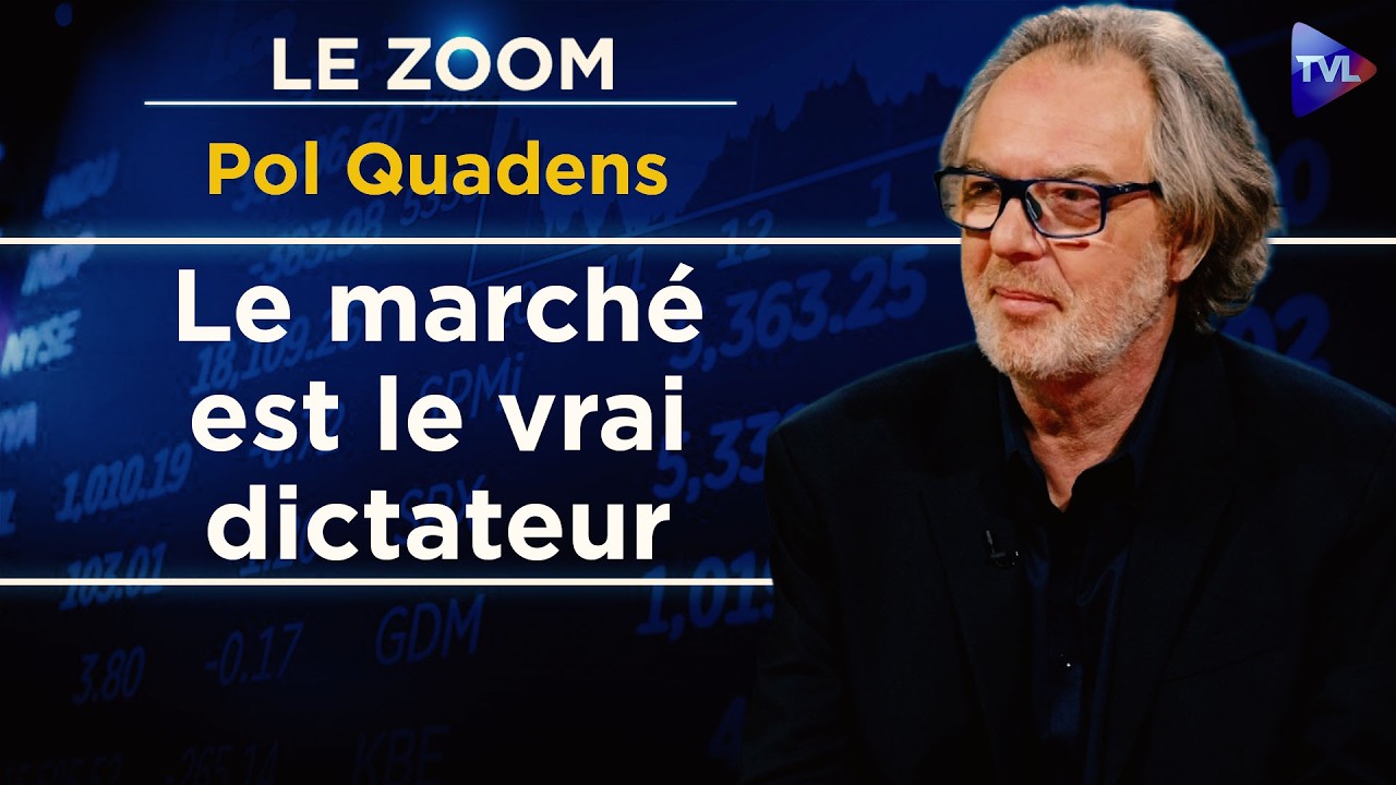 Argent, guerre, illusion du progrès : le diagnostic choc de Pol Quadens - Le Zoom - TVL