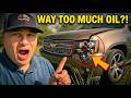 I Bought a $2,000 Chevy Tahoe… It Has DOUBLE the Oil It Should 😳