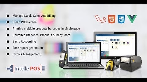 Installation process of Intelle POS System