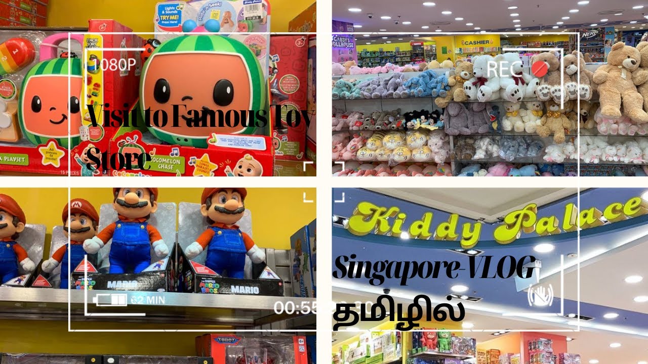 Visit to Famous Toy Store Singapore VLOG தமிழில் 🤗 YouTube