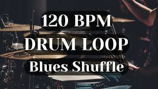 Blues Shuffle DRUM LOOP 120 BPM