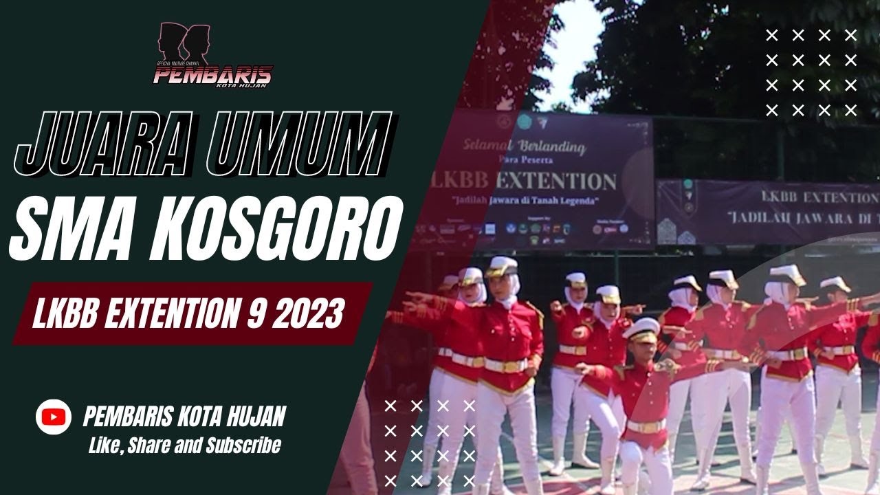 JUARA UMUM! SMA KOSGORO IN LKBB EXTENTION 9 2023