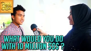 What Would You Do With 10 Million Dollars $$ | Question To Strangers | Prank Asia