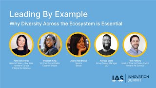 Leading by Example: Why Diversity Across the Ecosystem is Essential - IAS Innovation Summit 2020