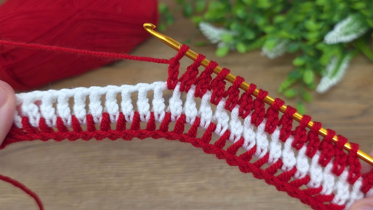 Modern Tunisian Crochet Chain Stitch | Perfect for Bags & Blankets