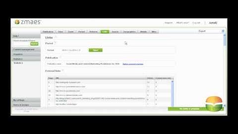 Get a Detailed statistical overview of your publications online performance