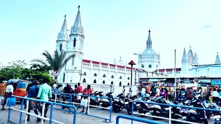 vailankanni church knee walking in my view shrine Basilica Tamil Roaming Rascal Background