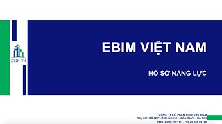 EBIM Vietnam - Hồ sơ Doanh nghiệp/Company Profile 2020