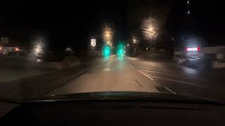 137mins Relaxing Night Drive • Wet Roads • A3 M25 M1 A5 🚧Hockcliffe🚧 A509 Milton Keynes