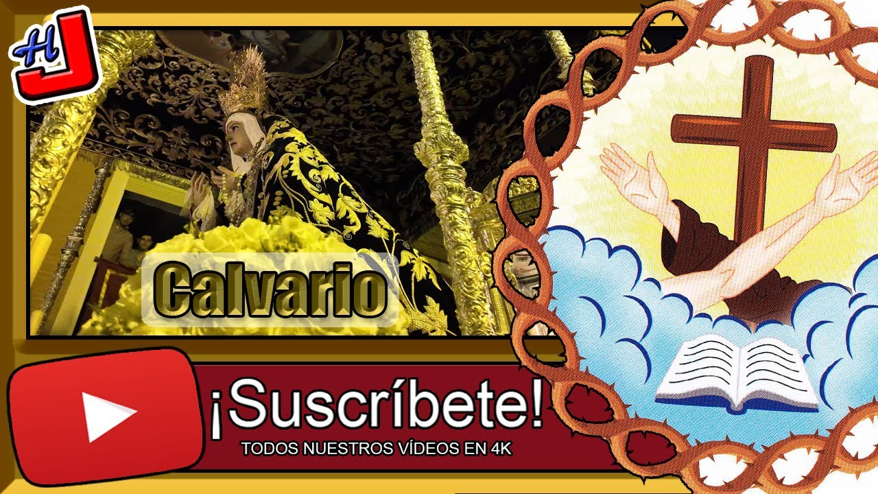 ⛪️ HDAD DEL CALVARIO 🎶 🕯Lunes Santo 🥁 SEMANA SANTA 2025 ⚜️ Palio ⚜️ 4K 📹