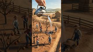 If giant hand can help you… #aigenerated #gianthands #miniature #aivideo