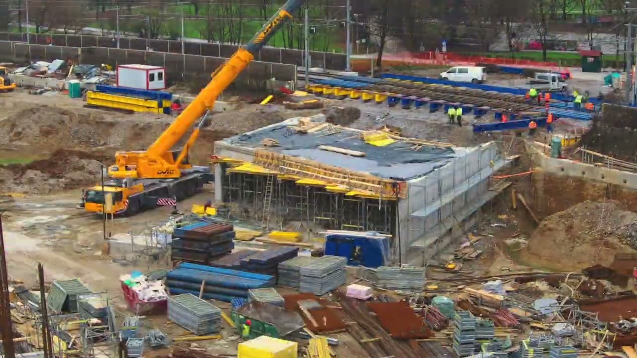 MAKRO 5 GRADNJE I LATTERMANOV PODHOD I LATTERMAN UNDERPASS