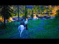 Riding Through the Wild West 🌄 | Red Dead Redemption 2 Cinematic Journey with White Arabian Horse