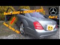 Benz amg  money pit part 1  check engine p2097 bank 1 too rich