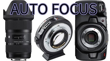 BMPCC4K + Viltrox M2 II + Sigma 18-35 Push Autofocus