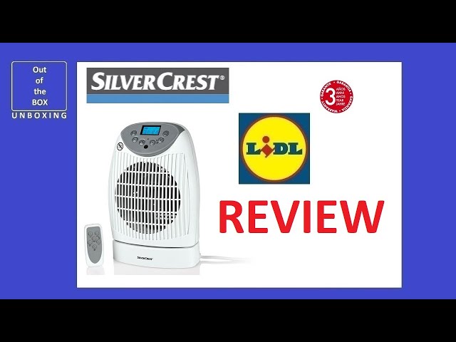 SilverCrest Fan Heater SHLF 2000 D1 REVIEW / TEST (Lidl 1000W 2000W 80 38)  - YouTube