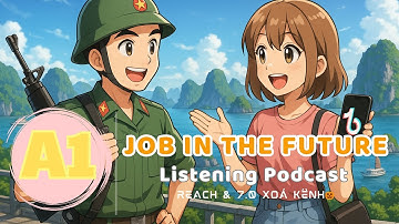 🎧 Luyện Nghe Tiếng Anh Level A1-  NGHỀ NGHIỆP TƯƠNG LAI  -  | Listening English Podcast |🎯