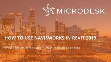 How to use Navisworks in Revit 2019