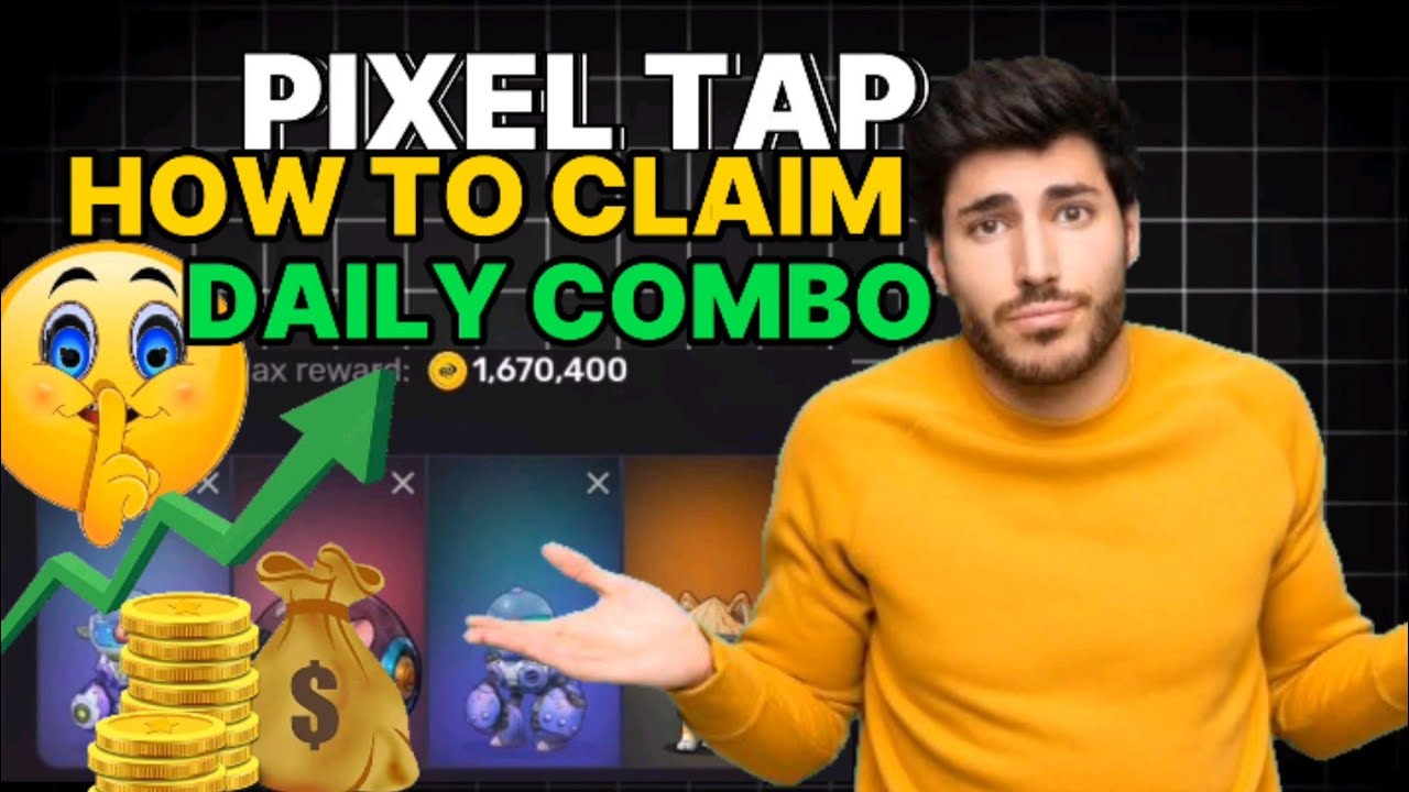 How To Claim Daily Combo Card || Pixel Tap Daily Combo|| 