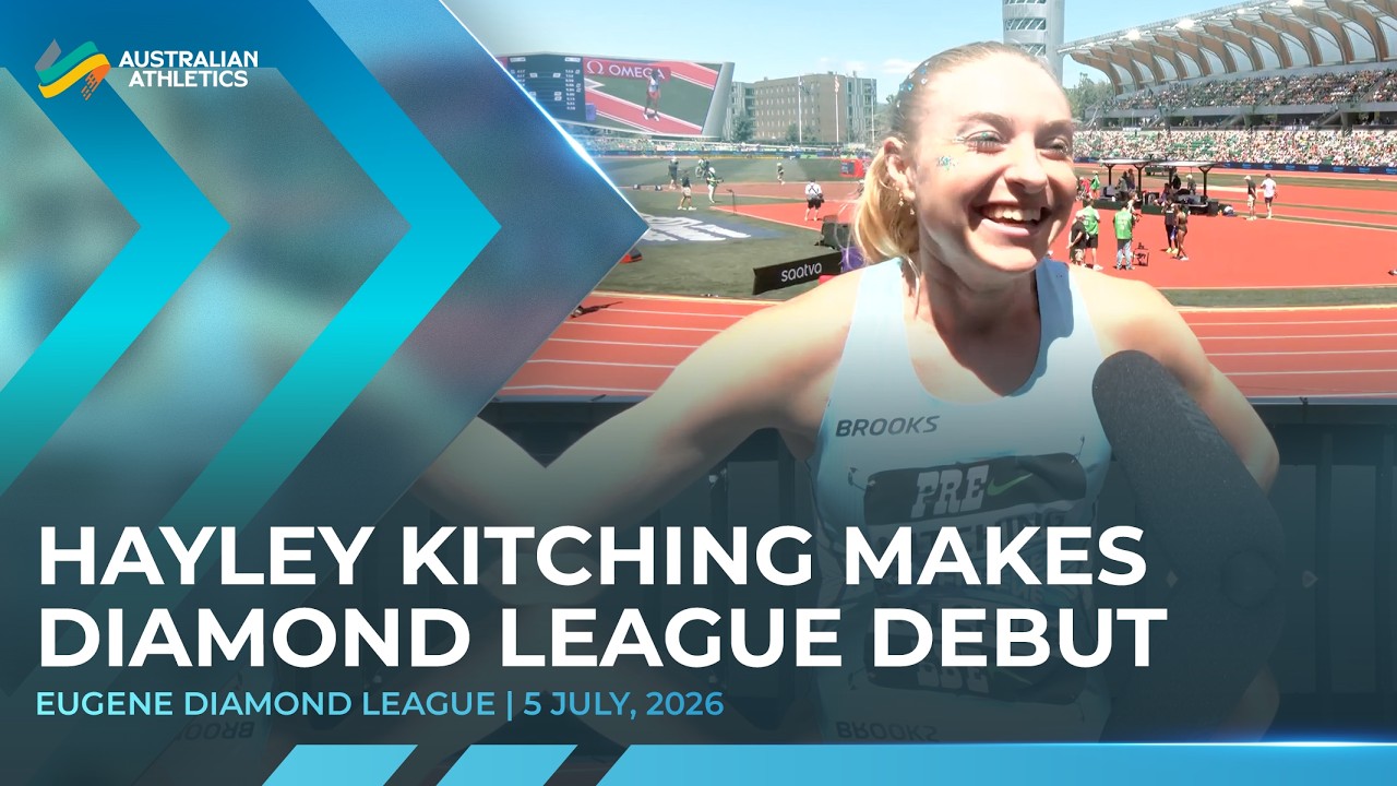 Hayley Kitching Makes Diamond League Debut | 2026 Eugene Diamond League