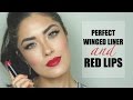 Perfect Winged Liner &amp; Red Lips// Urban Decay x Gwen Stefani | Melissa Alatorre