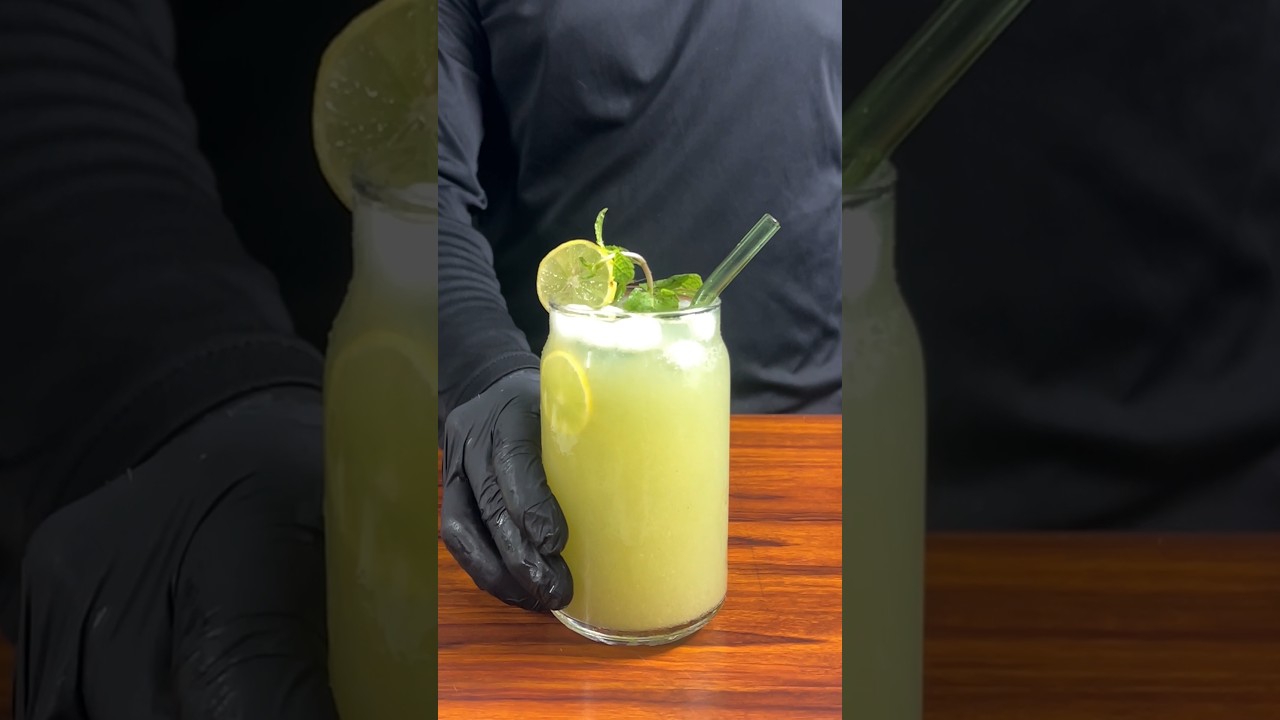 Refreshing Guava Mocktail drink 