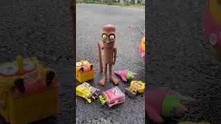 Download Lagu A Worthy Ending for Tung Tung Sahur Satisfying Unboxing of Giant Spongebob Toy Collection ASMR Video MP3
