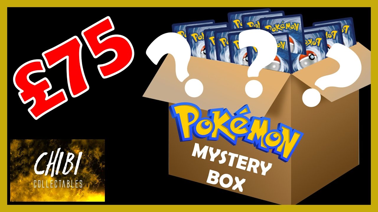 I bought my first ever Pokemon MYSTERY BOX! - YouTube