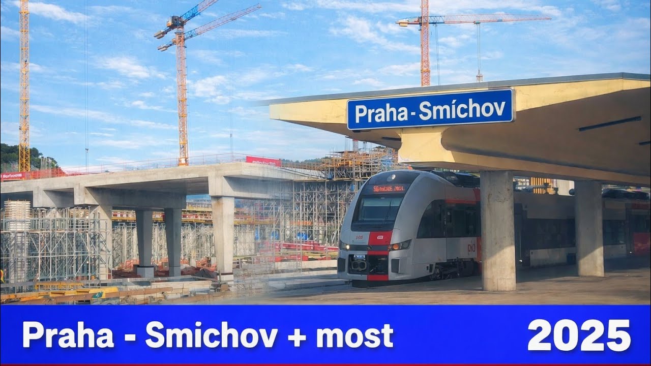 Nádraží Smíchov + Výtoňský most 2025