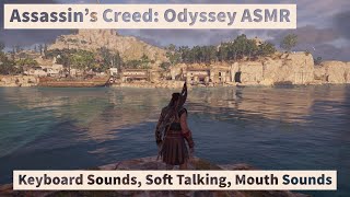 ASMR: Playing Assassin's Creed Odyssey [ ASMR Soft Spoken Talking, Keyboard Sounds, Mouth Sounds ] screenshot 5