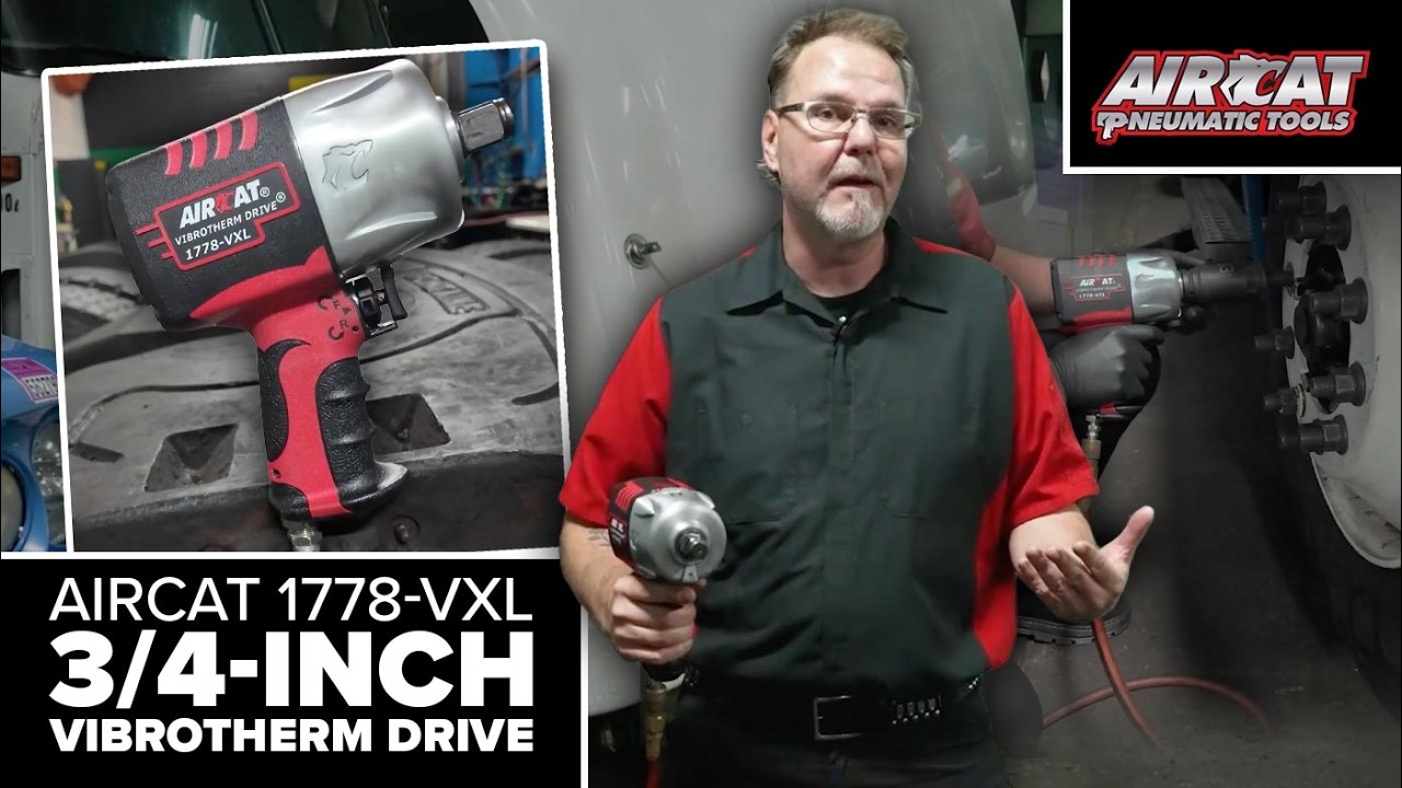 ジャンク AirCat 1778-VXL Impact Wrench: Built for Fleet Shops - YouTube