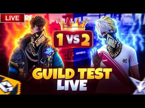 Free Fire Live 1V2 Hard Guild Test And Rank Pushing With Subscribers 🔥🔥 ...