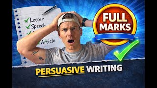 Get FULL MARKS in Transactional/Persuasive Writing (GCSE English Language)