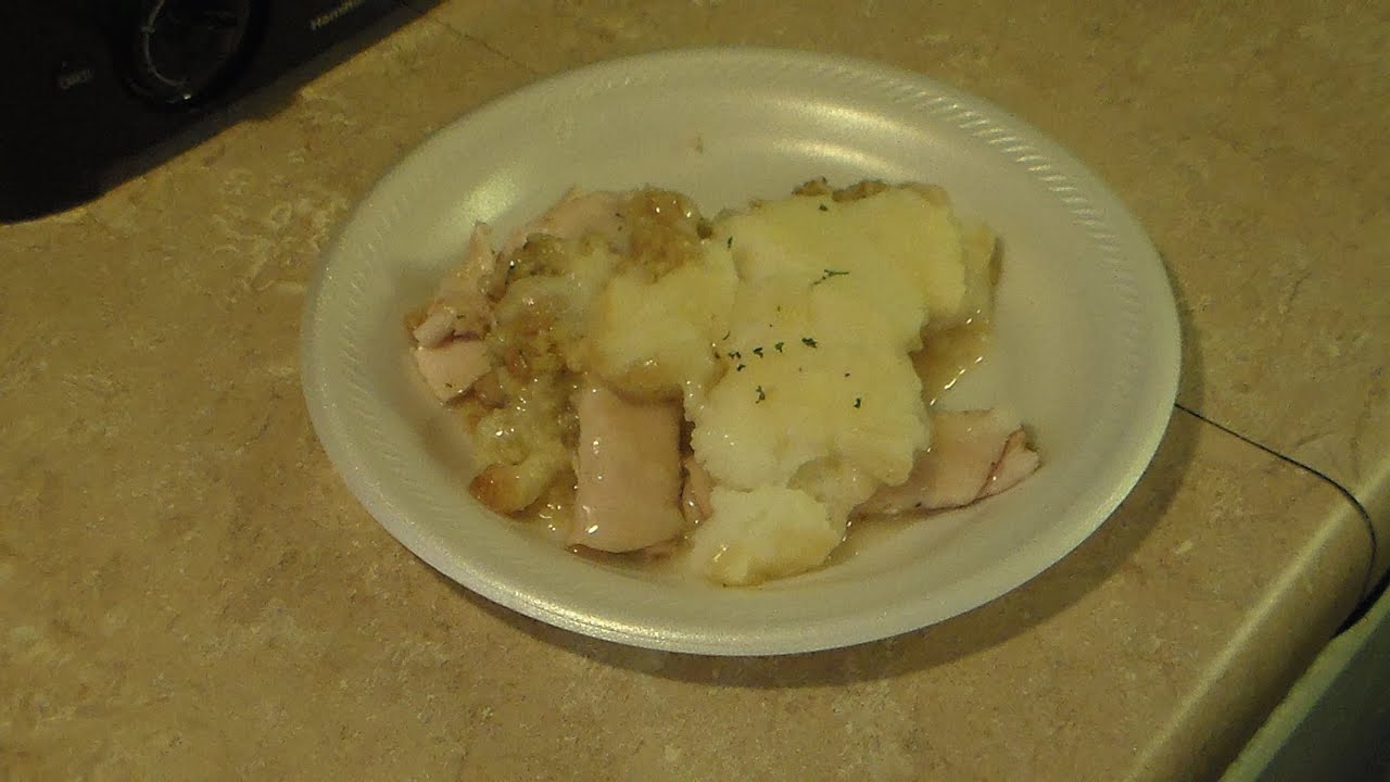 Turkey dinner casserole - YouTube