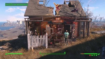 Raider outfitter stall - 15 min build (no mods) FALLOUT 4