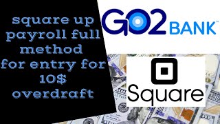 square up payroll full method for 10$ overdraft screenshot 2