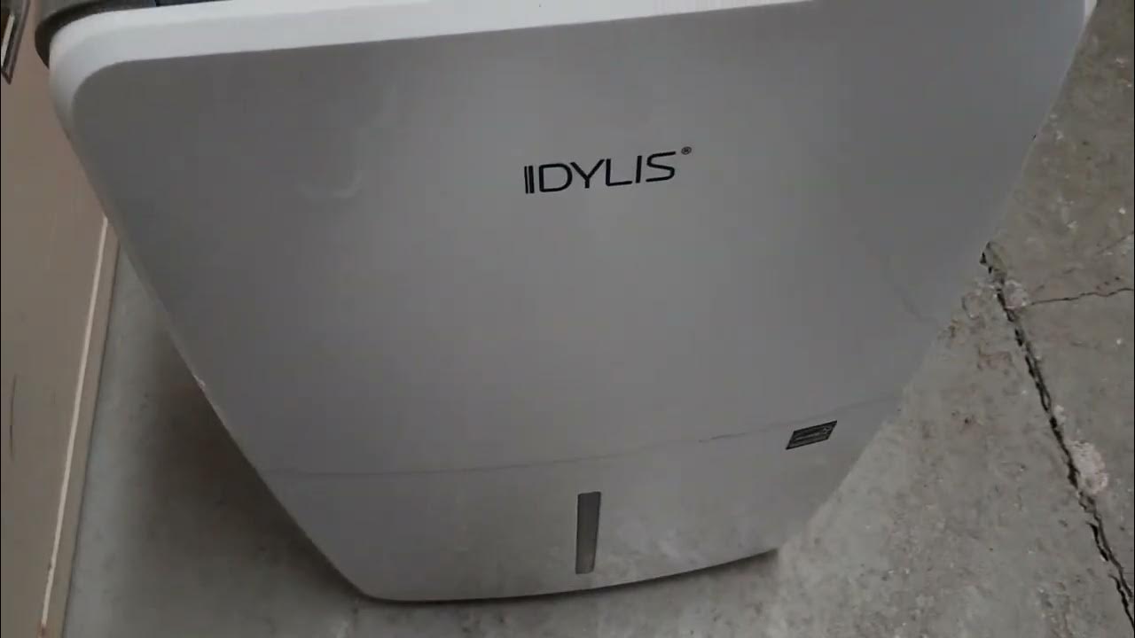 Idylis 70 Pint Dehumidifier Demo YouTube