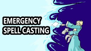 Emergency Spell Casting for D&D
