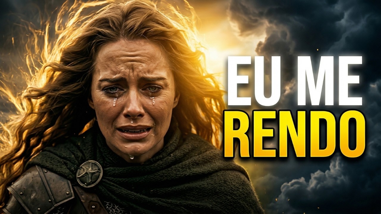 SE VOCÊ ESTÁ CANSADO DE LUTAR, OUÇA ESSA CANÇÃO 🙏 | Eu Me Rendo aos Teus Pés