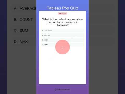 Tableau Question 3