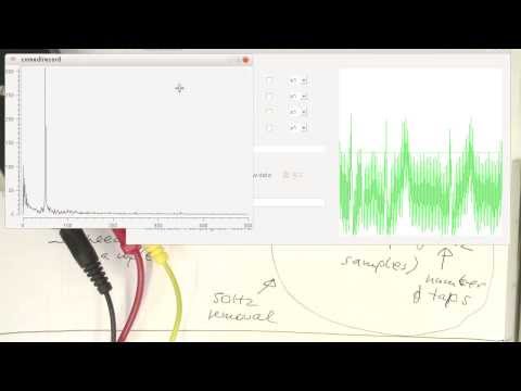 Demonstrating realtime processing with FIR filters (0009)