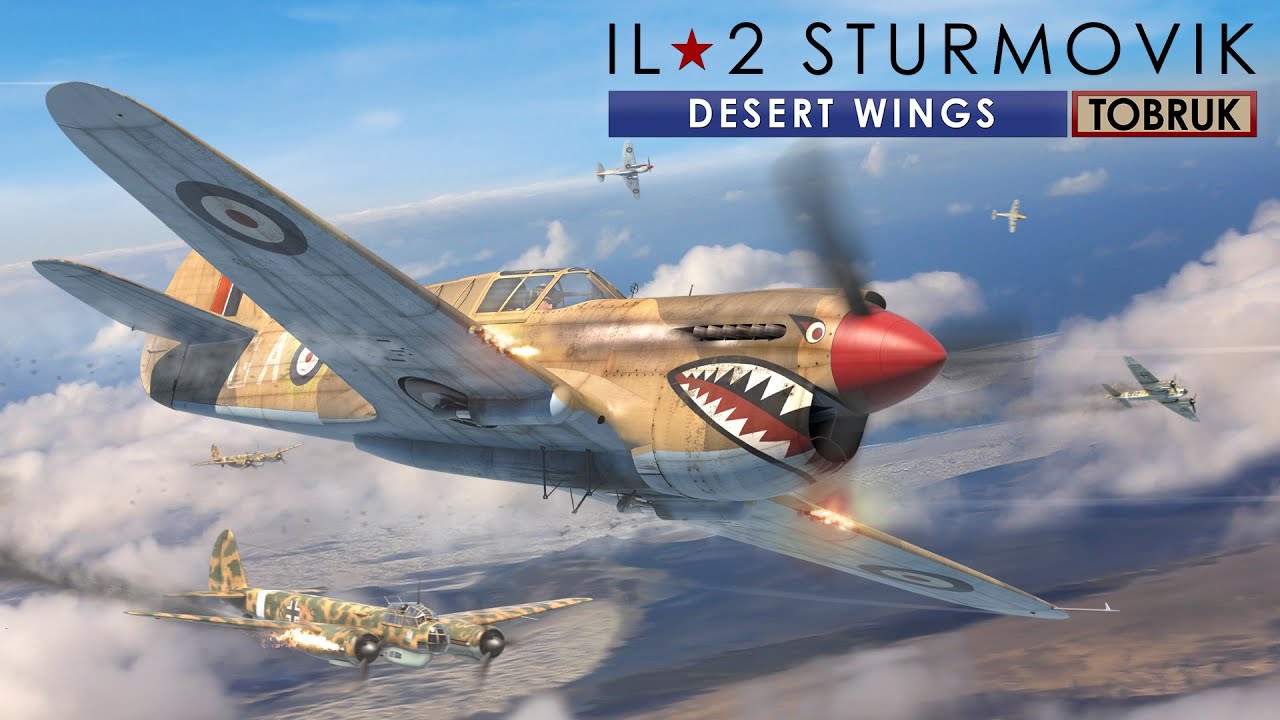 IL-2 Sturmovik: Desert Wings - TOBRUK Expansion - Out Trailer Sim] - YouTube