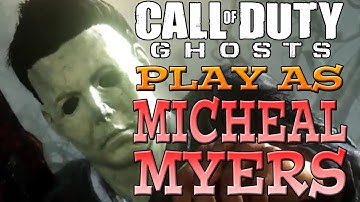 COD: Ghosts - Play As "MICHEAL MYERS" Field Order "ONSLAUGHT" DLC (Call Of Duty Ghosts DLC Content)