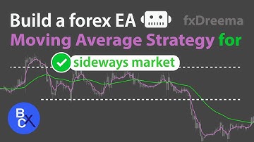 📈Build a forex EA Robot - The Best Moving Average Strategy for Forex Sideways Trading by fxDreema
