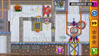 SNAIL BOB 1 - Chapter 4 Bob In Space - Level 3 - Hunter Hamster - Hero Craft - puanputigames screenshot 3