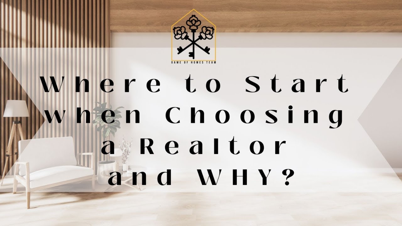 HOW TO CHOOSE THE RIGHT REALTOR FOR YOU! EPISODE 1 PLEASE 👍 AND